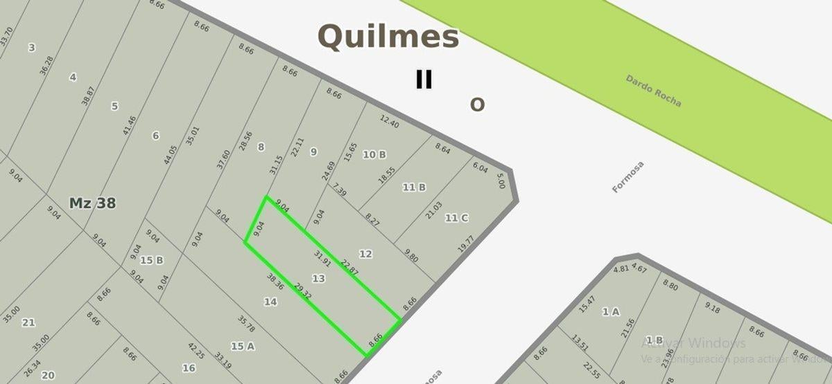 Foto de LOTE EN VENTA BERNAL OESTE - CON DPTO A RECICLAR, imagen 3