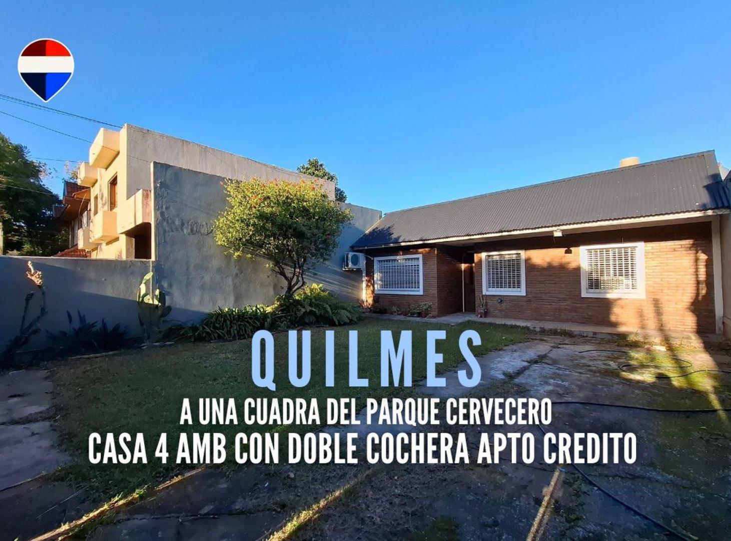 Foto de VENTA CASA 4 AMB C/COCHERA QUILMES APTO CREDITO, imagen 2