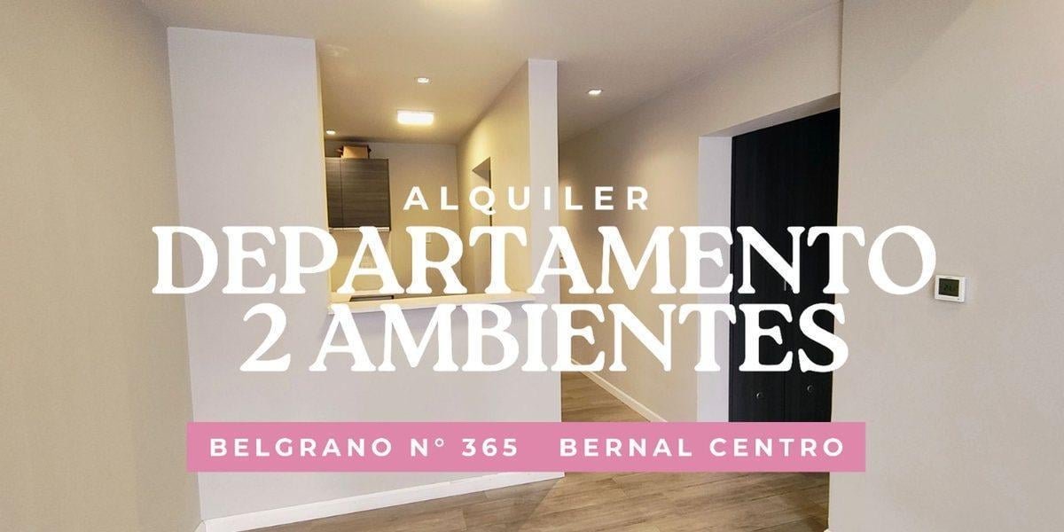 Foto de ALQUILER DPTO 2 AMB CON BALCÓN - BERNAL CENTRO, imagen 1