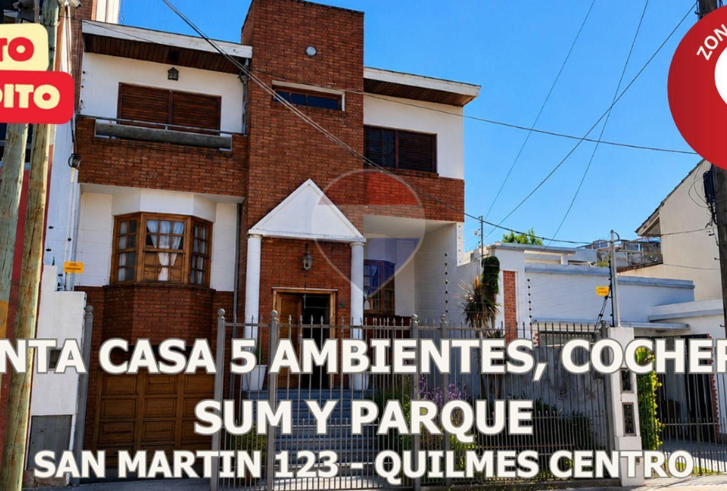 Foto de VENTA CASA FINANCIADA APTA CREDITO QUILMES CENTRO, imagen 1