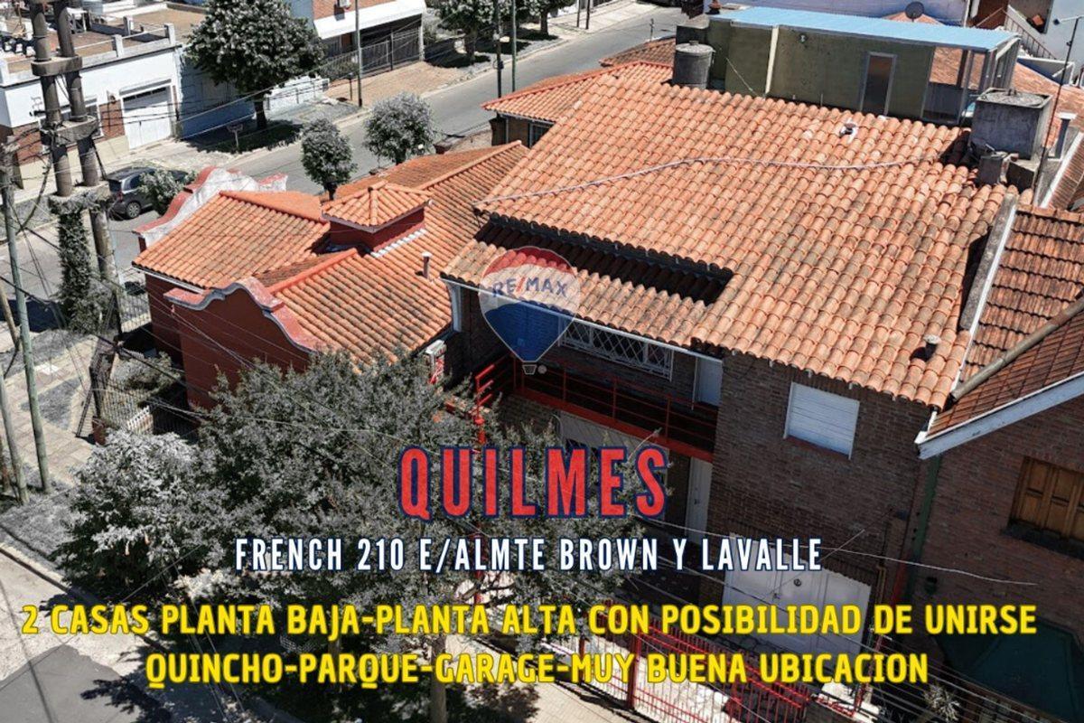 Foto de VENTA CASAS 4 AMB. QUILMES 2 PLANTAS GARAGE PARQUE, imagen 1