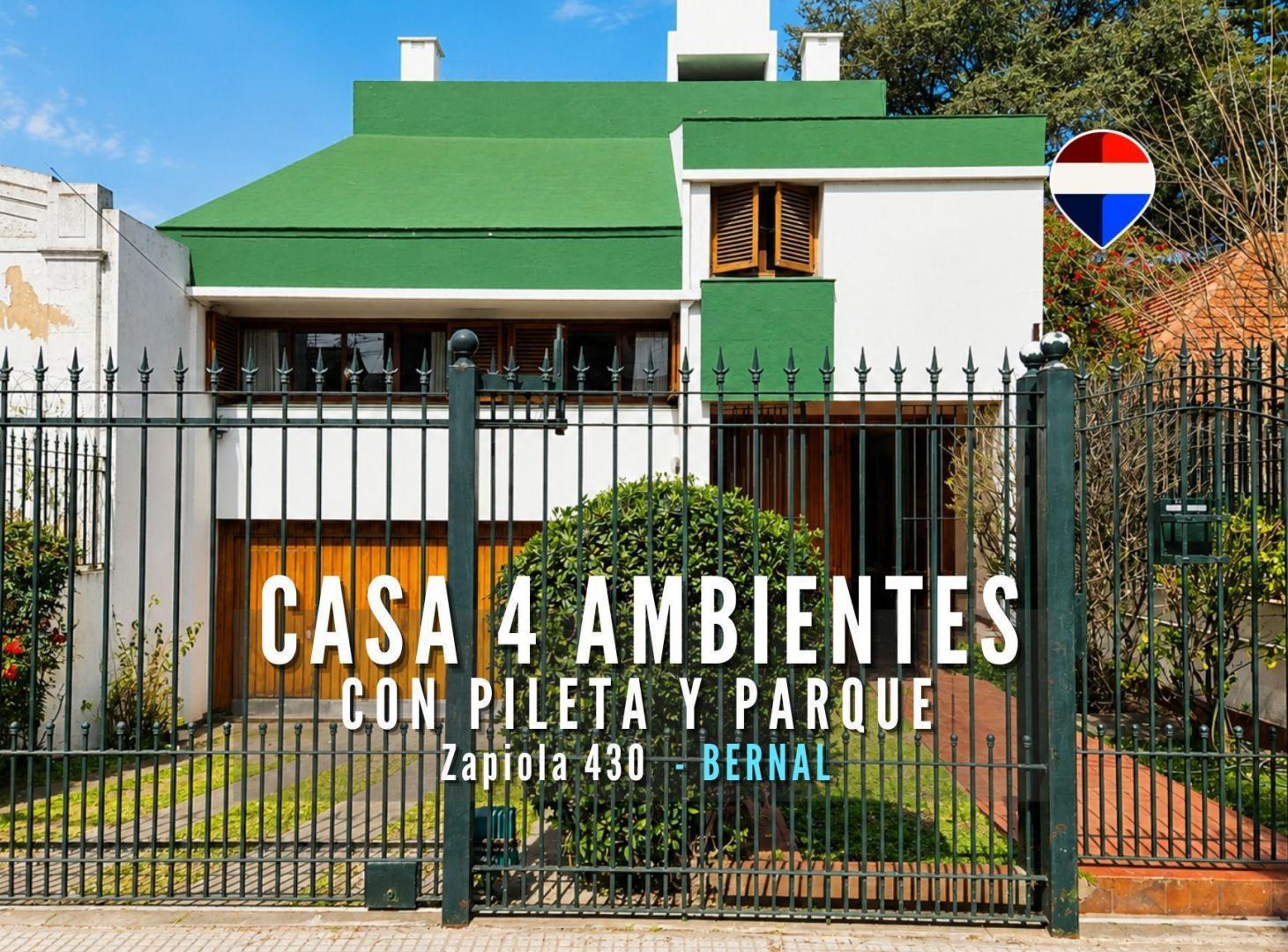 Foto de VENTA CASA DE 4 AMB. CON JARDÍN, QUINCHO Y PILETA, imagen 2