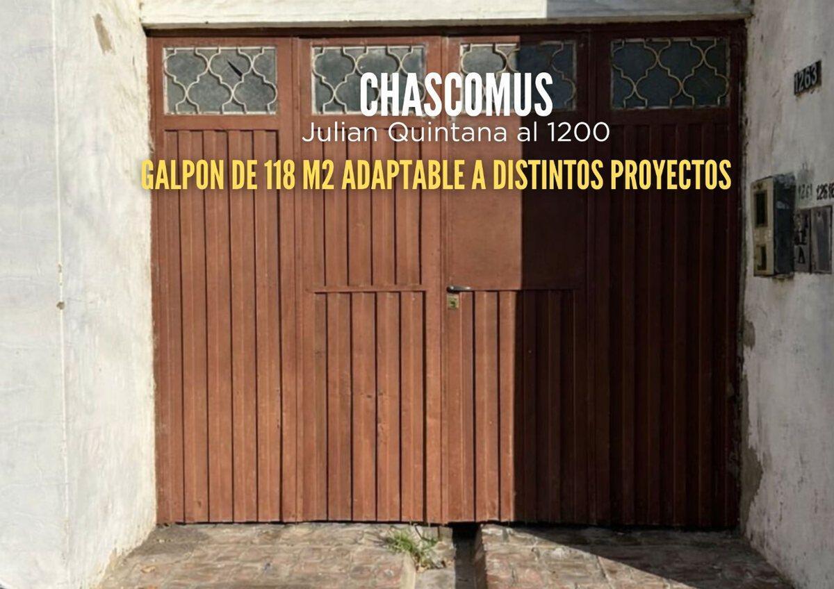Foto de VENTA GALPON DE 118 M2 EN CHASCOMUS, imagen 1