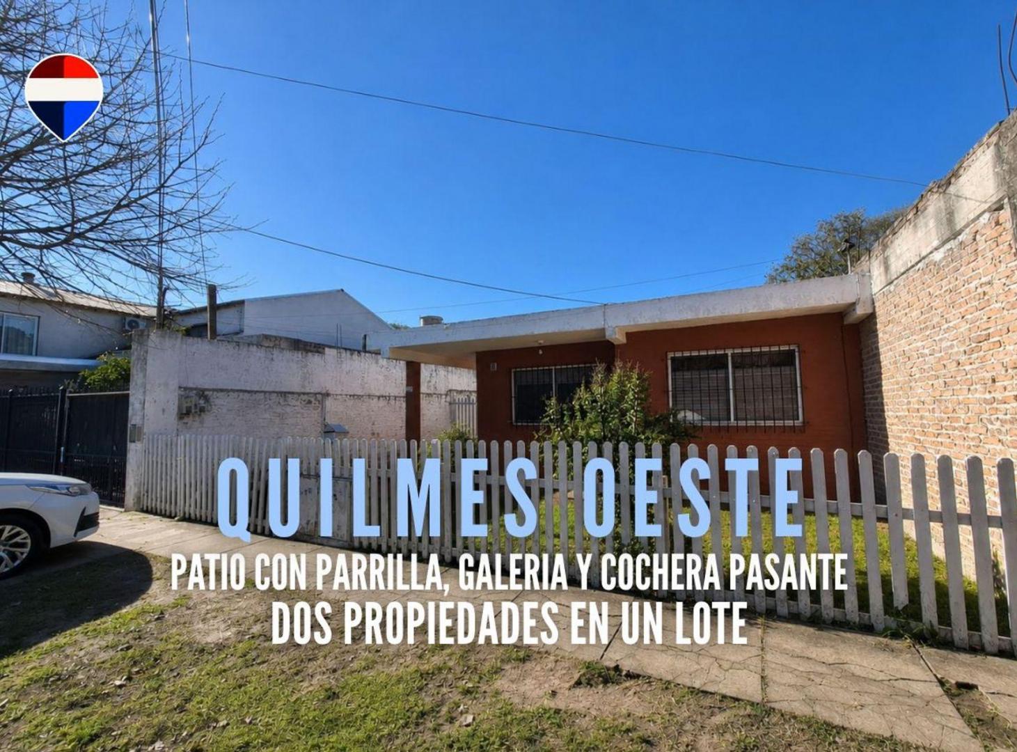 Foto de VENTA CASA 4 AMB CON COCHERA Y PARRILLA QUILMES O., imagen 1