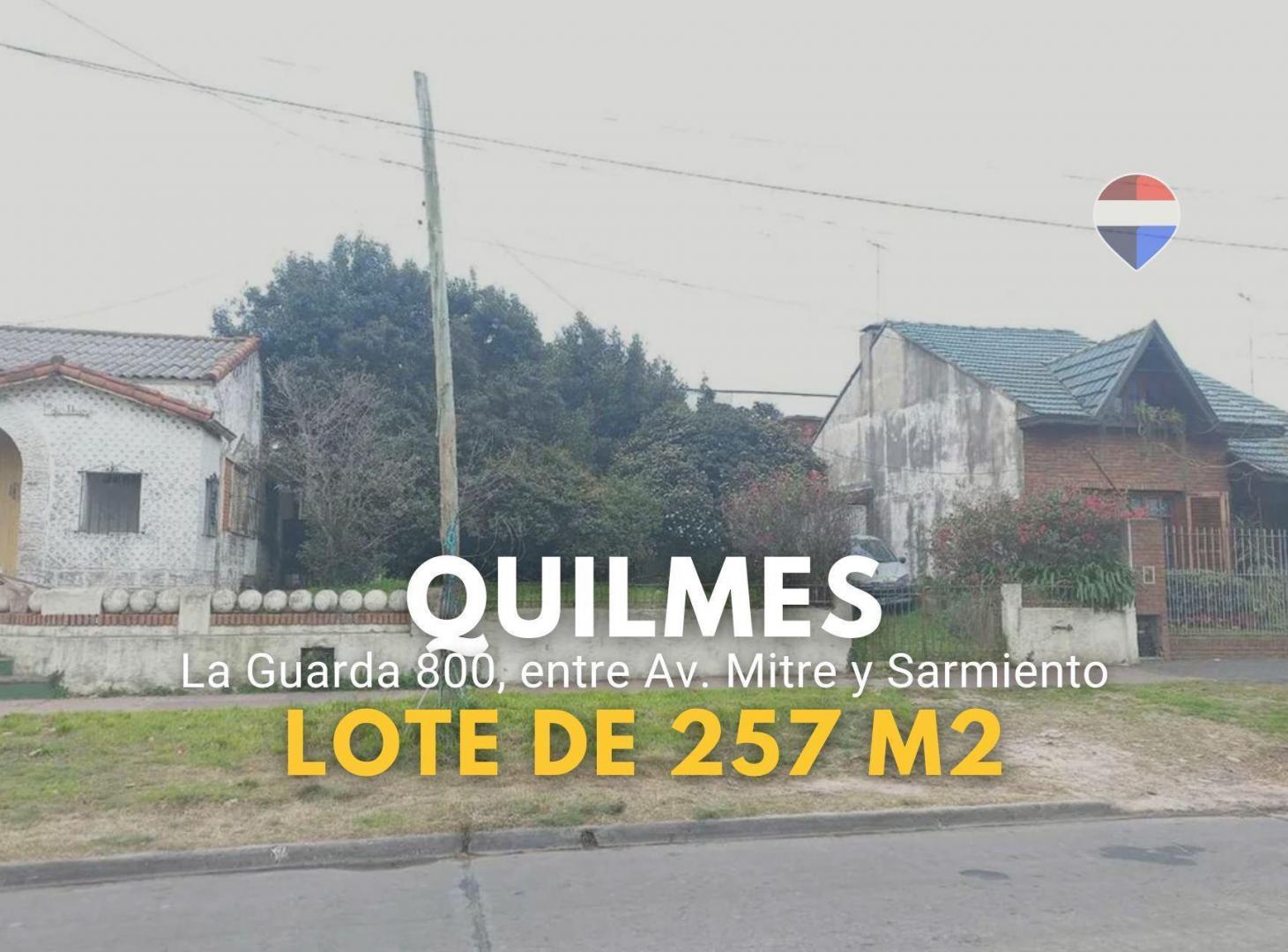 Foto de VENTA LOTE SOBRE LA GUARDA A METROS DE AV MITRE, imagen 1