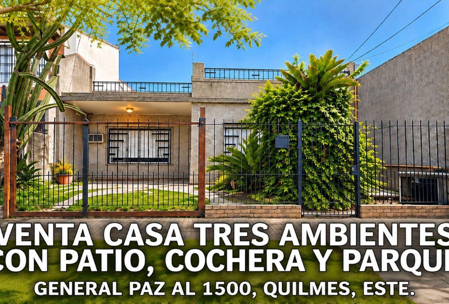 Foto de VENTA CASA 3 AMBIENTES QUILMES ESTE APTO CREDITO, imagen 3
