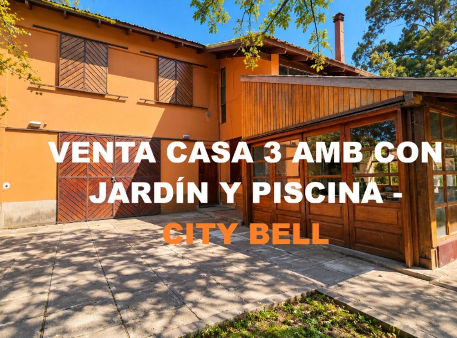 Foto de VENTA CASA 3 AMB CON PARQUE Y PISCINA CITY BELL, imagen 1
