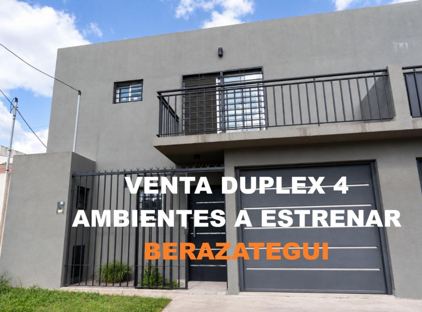 Foto de VENTA DUPLEX 4 AMB. A ESTRENAR COCHERA-BERAZATEGUI, imagen 1