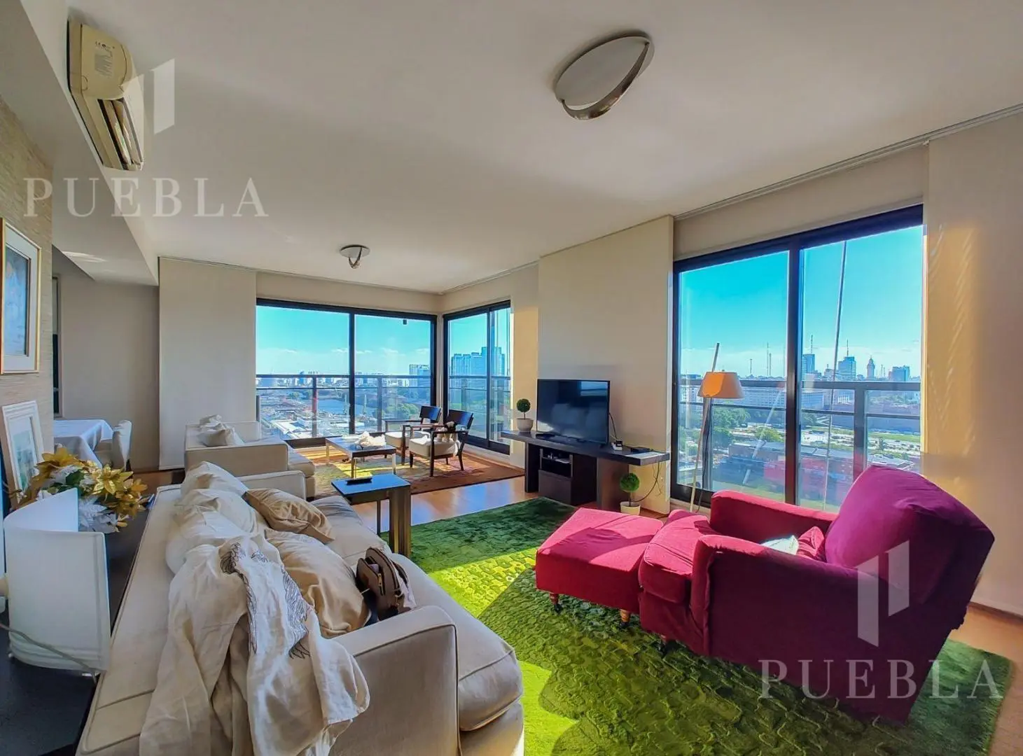 VENTA DEPARTAMENTO 3 AMBIENTES PISO 21 ,COCHERA Y BAULERA – COMPLEJO RIVER VIEW-PUERTO MADERO. 1