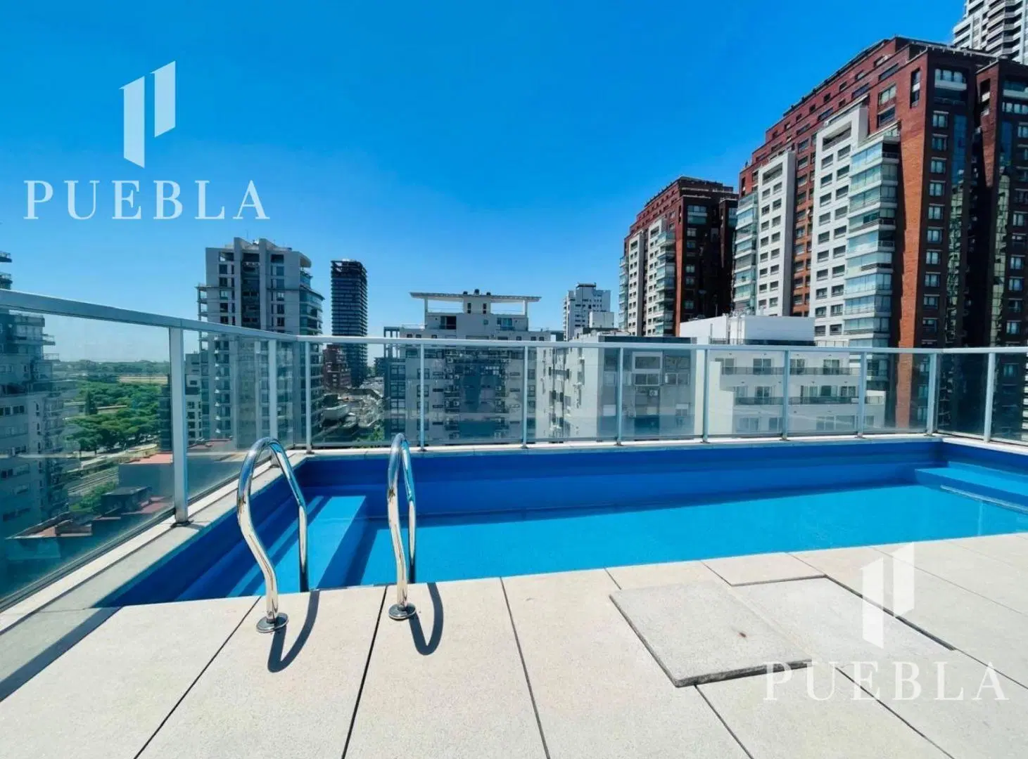 ALQUILER 2 AMBIENTES CON MUEBLES EN PALERMO CHICO CON PILETA 3