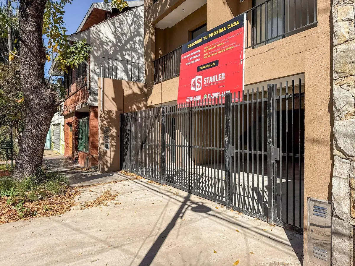 Excelente casa PH a ESTRENAR - 3 dorm - 2 baños - toilette - jardín privado - parrilla - cochera 4