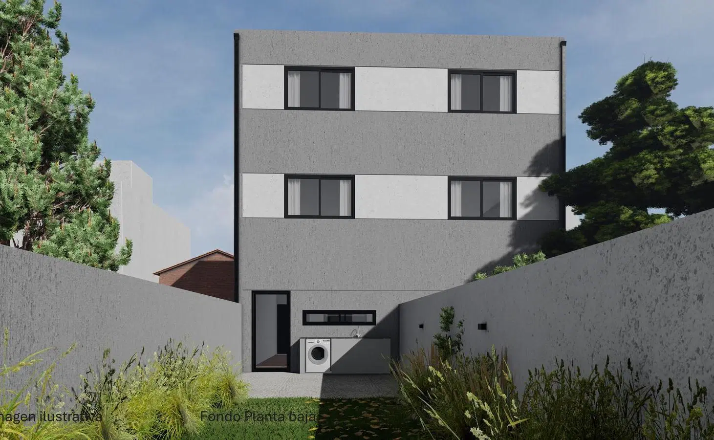 Casa Tipo Triplex de 5 ambientes con Jardin y terraza. 3