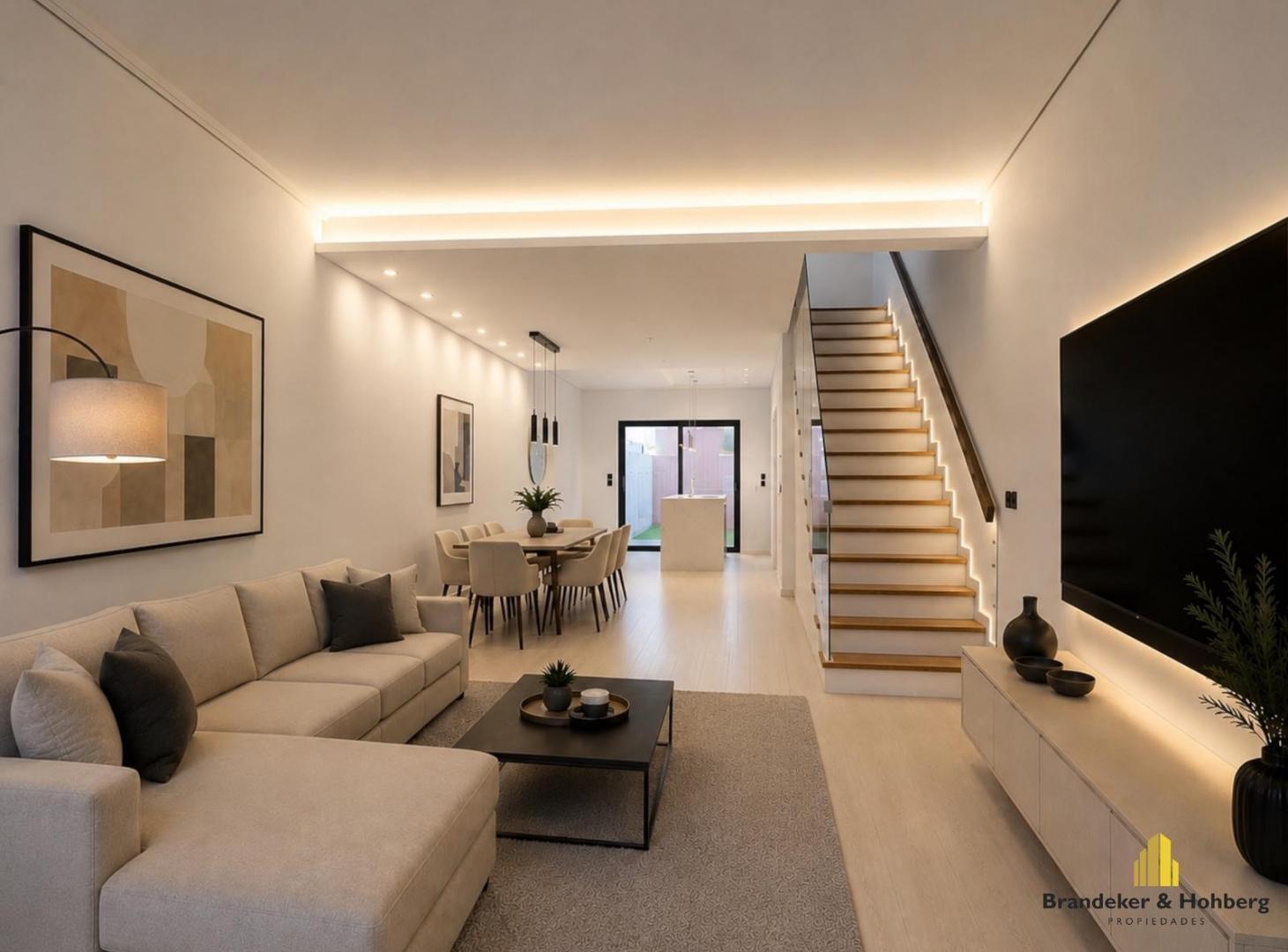 Tríplex a estrenar con Jardín y Doble cochera – Confort y Estilo en Cada Rincón