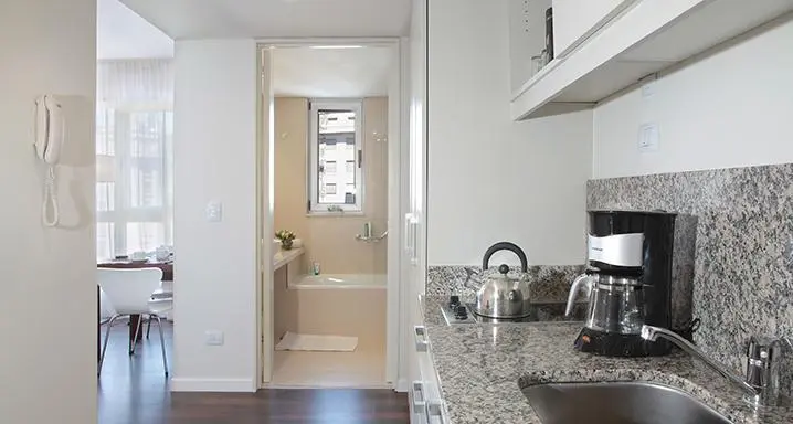 Alquiler monoambiente amoblado. Amenities. Quartier San Telmo 2