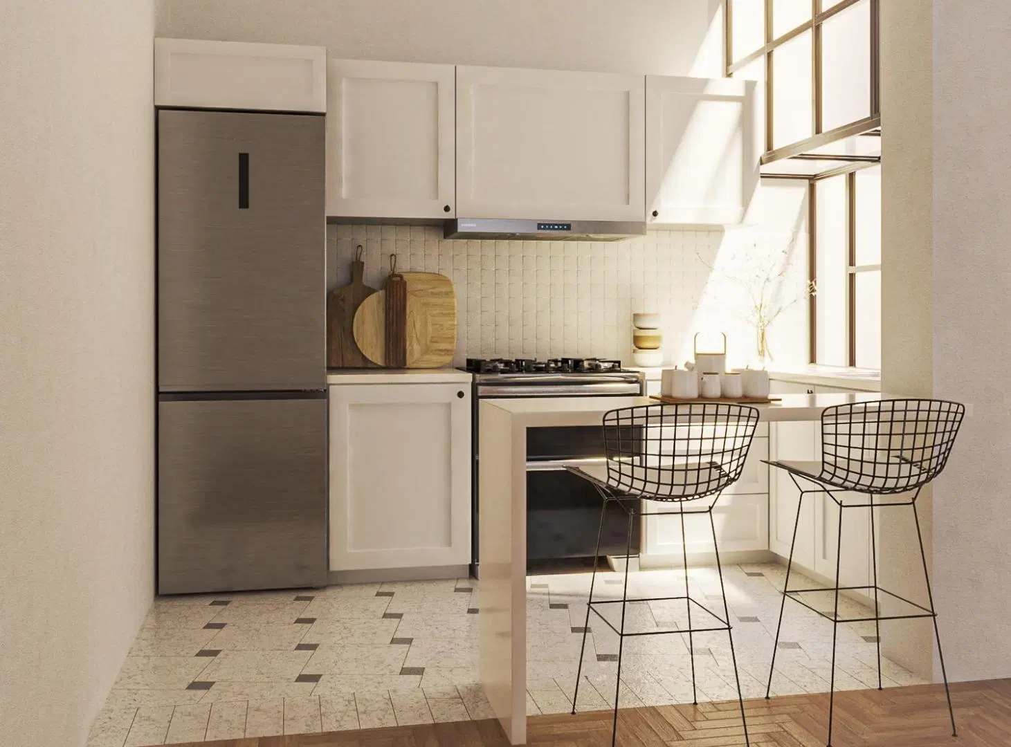 Venta Departamento loft con patio propio en Recoleta 1