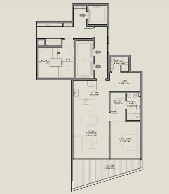 Venta Departamento 3 ambientes cochera amenities - Precio Fijo u$s- Palermo Chico