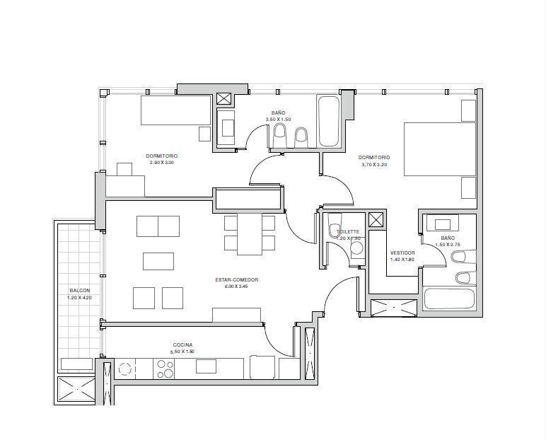 Venta Departamento 3 ambientes con cochera y amenities en Astor Palermo.
