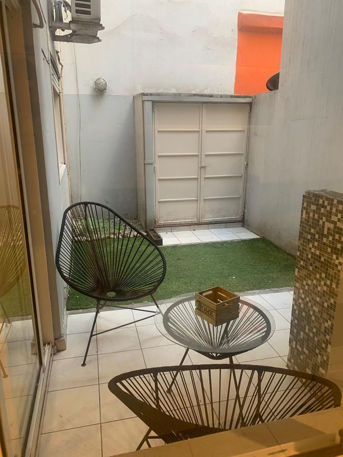 Departamento 2 ambientes amoblado y equipado con patio/jardín. SUM - Villa Urquiza