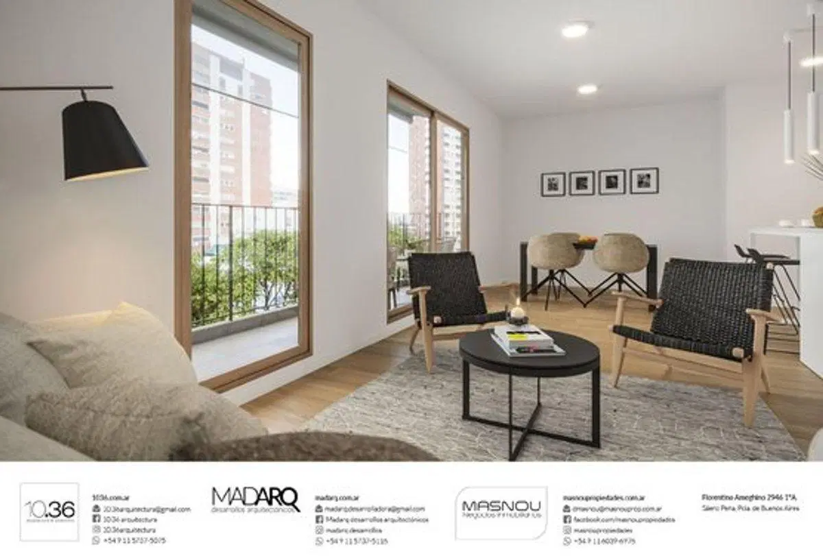 Venta Monoambiente luminoso, en constr. Belgrano 4