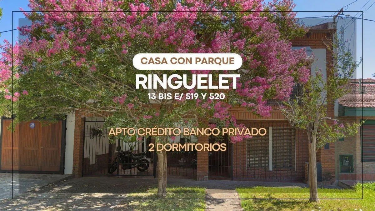CASA EN VENTA DOS DORMITORIOS EN LA PLATA 2