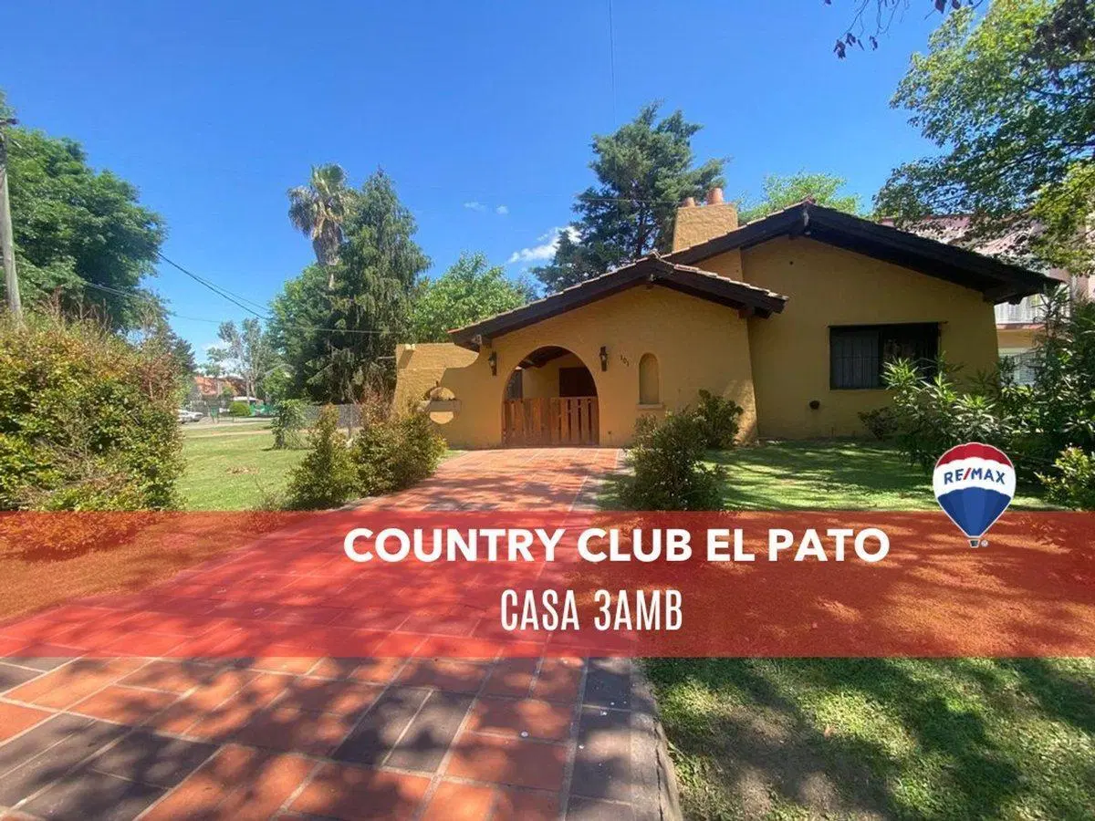 Casa en venta EL PATO COUNTRY Central Oportunidad 5