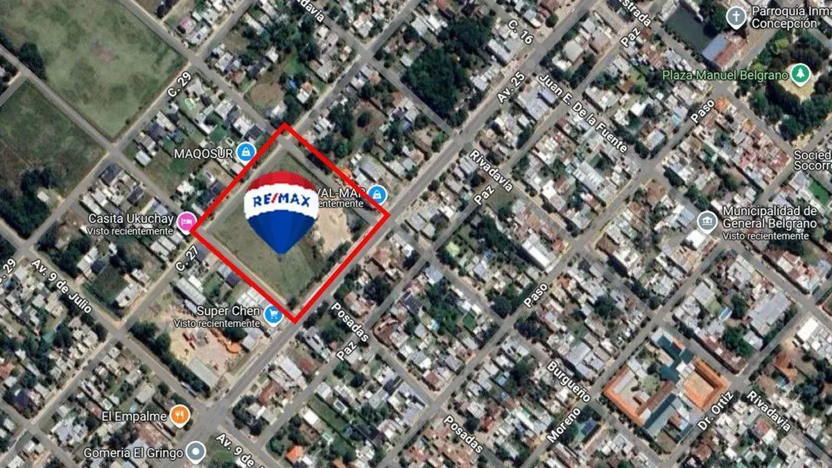 LOTES EN VENTA EN GENERAL BELGRANO 1 HECTÁREA 5