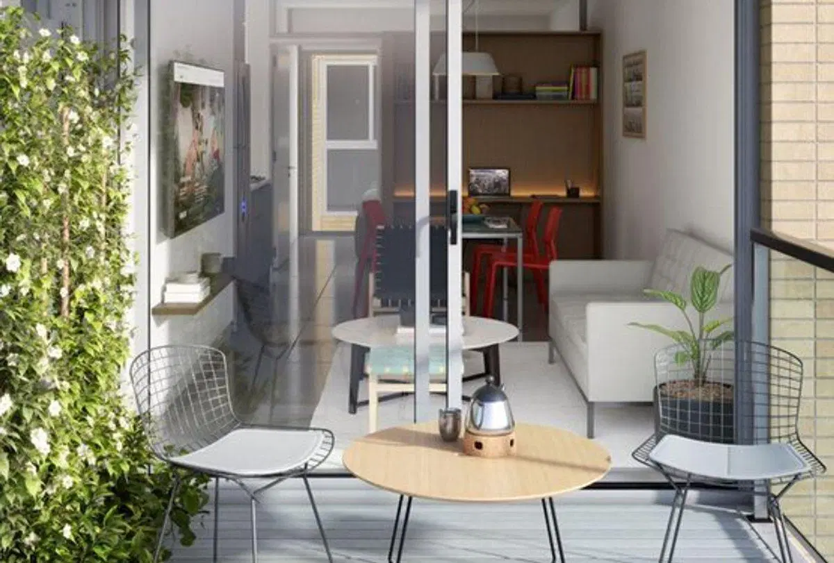 Venta Monoambiente balcón contra frente Belgrano 2