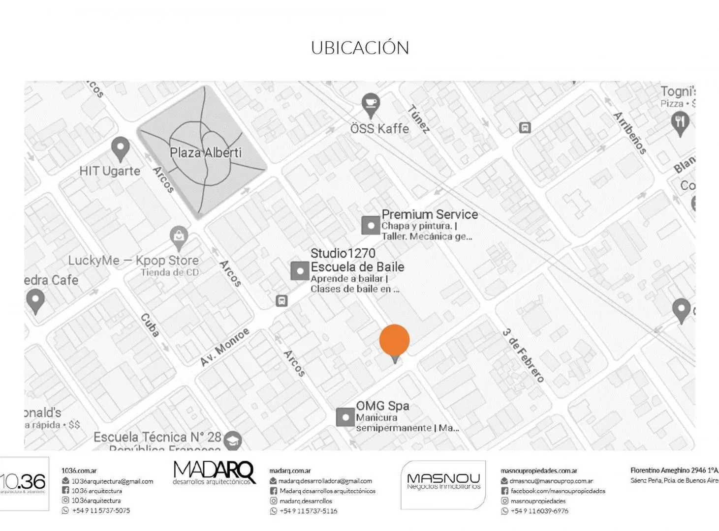 Venta Mono  luminoso, en constr. Belgrano 5