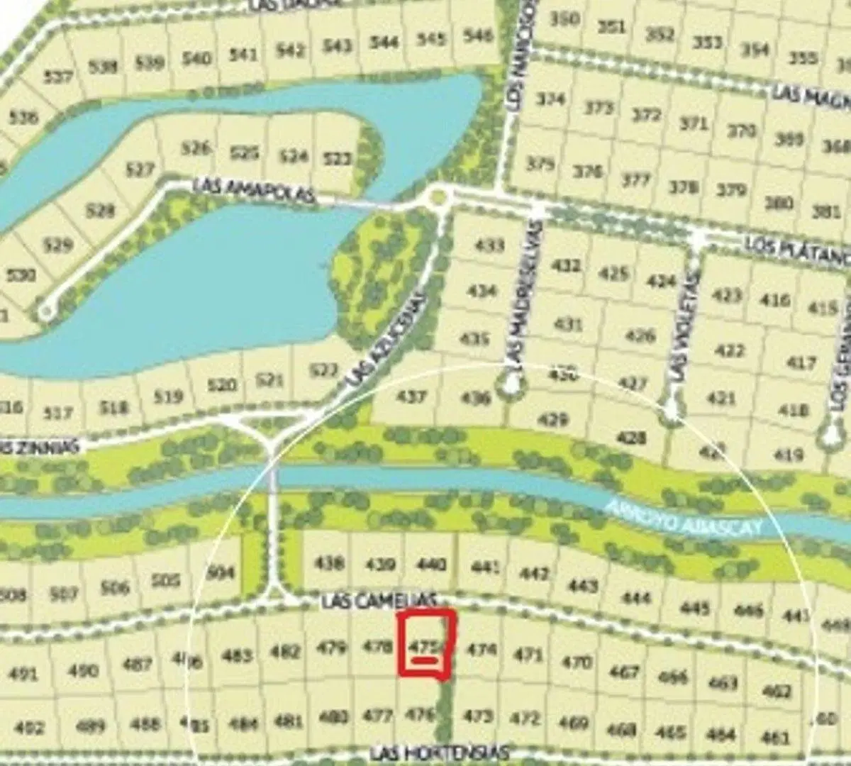 LOTE EN VENTA CAMPOS DE ROCA 2 4