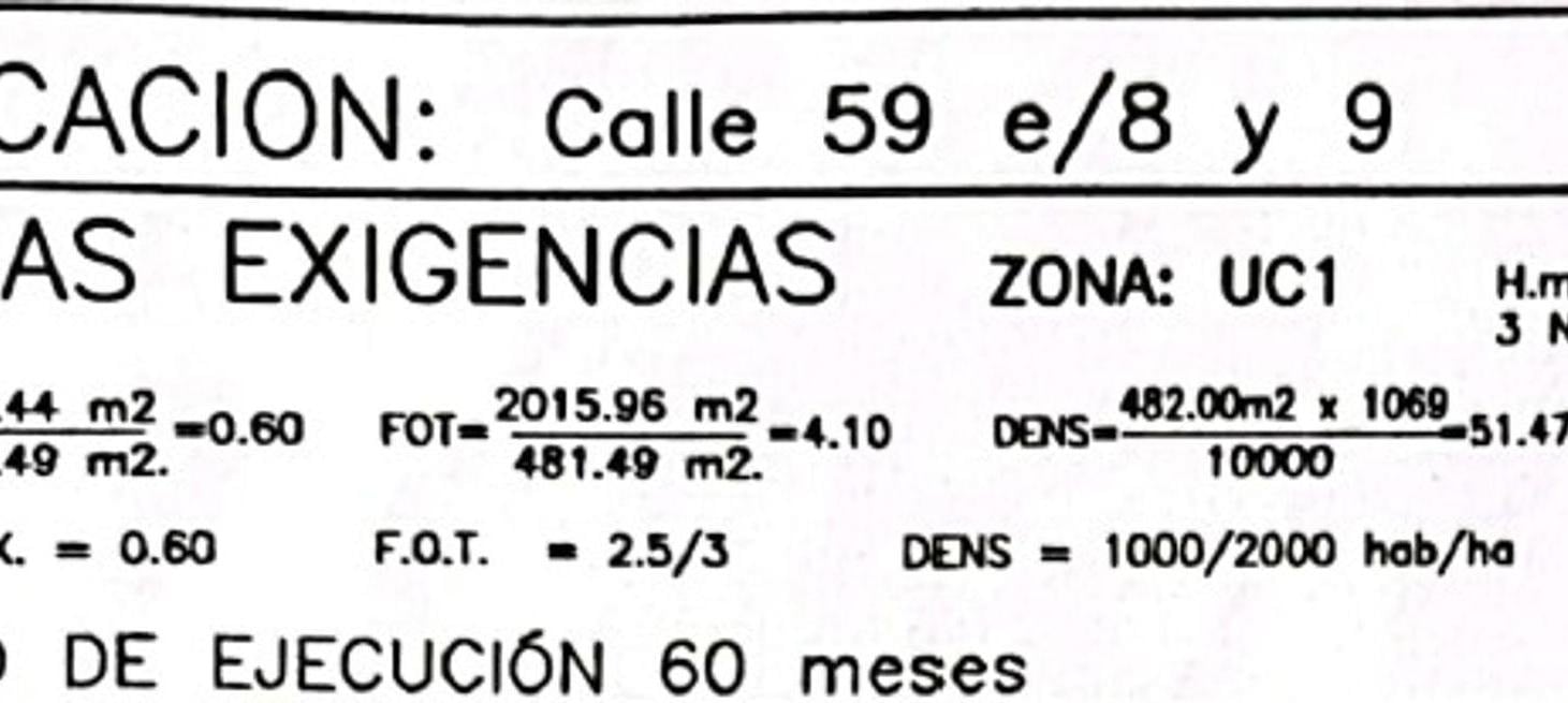 LOTES EN VENTA LA PLATA - UC1