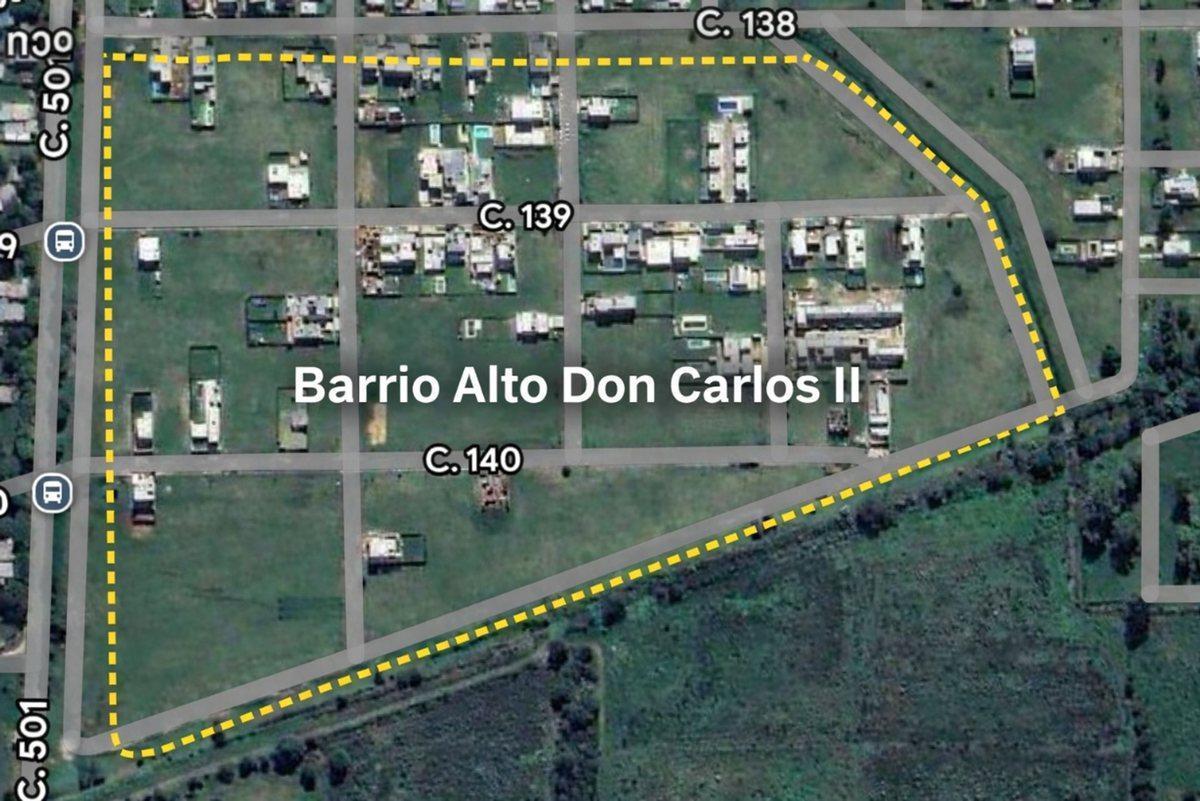 Venta Lote en Alto de Don Carlos II