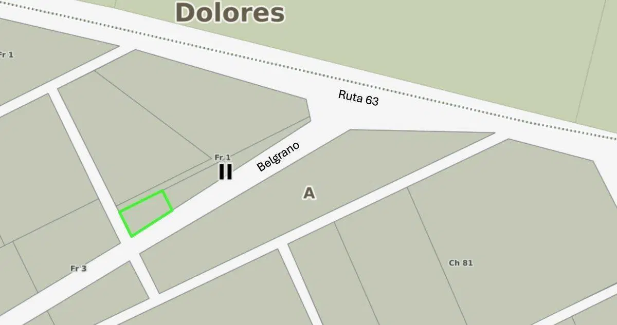 TERRENO EN VENTA EN DOLORES 2