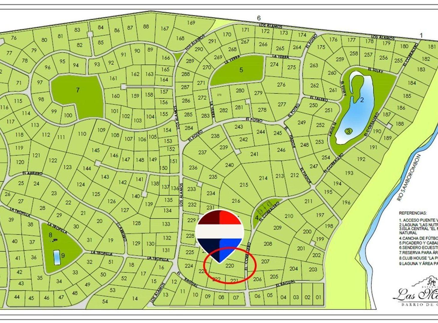 LOTE EN PH EN VENTA BARRIO LAS MALVINAS 1 BRANDSEN