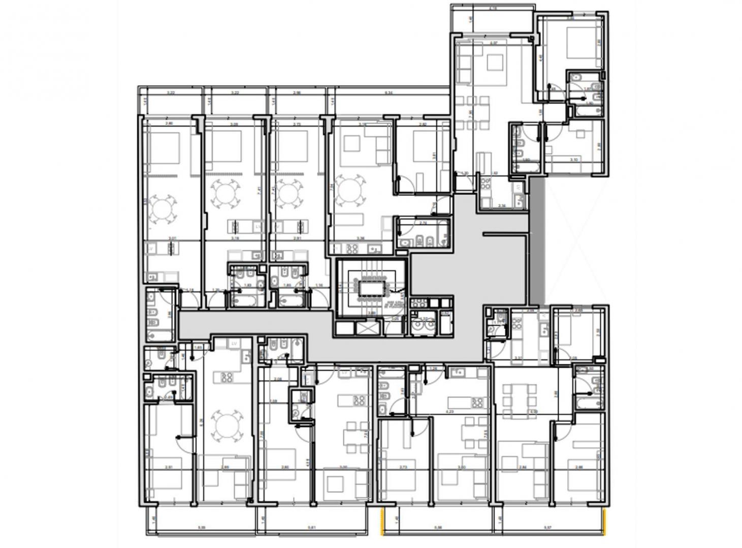 Foto de Departamento en venta Almagro en Construcción, imagen 1