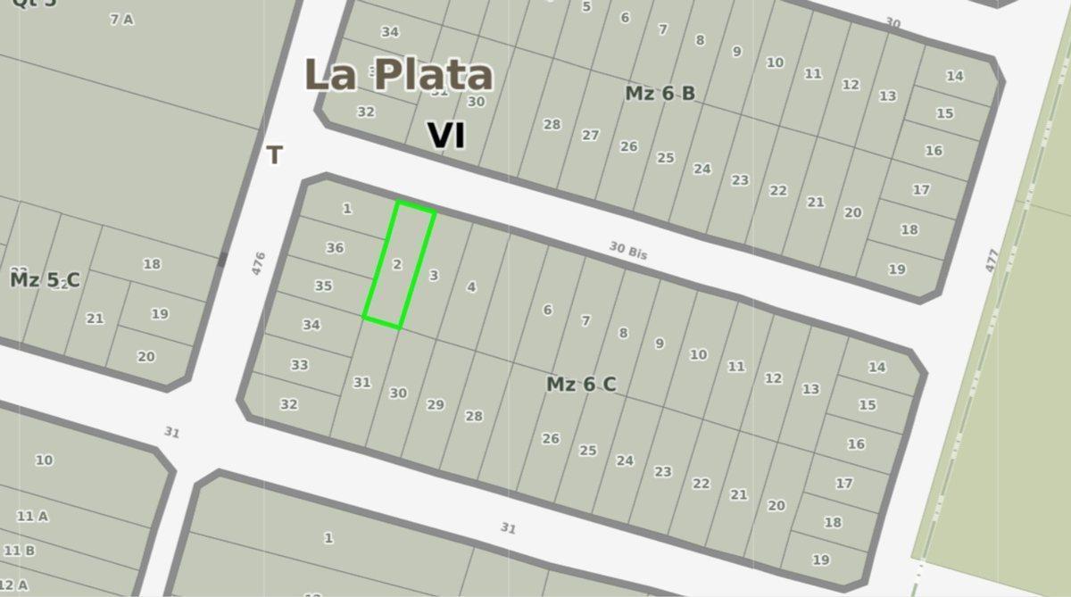 Foto de LOTE EN VENTA EN CITY BELL, imagen 1