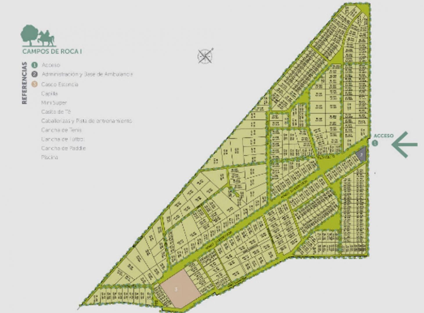 Foto de VENTA DE LOTE EN CAMPOS DE ROCA, imagen 1