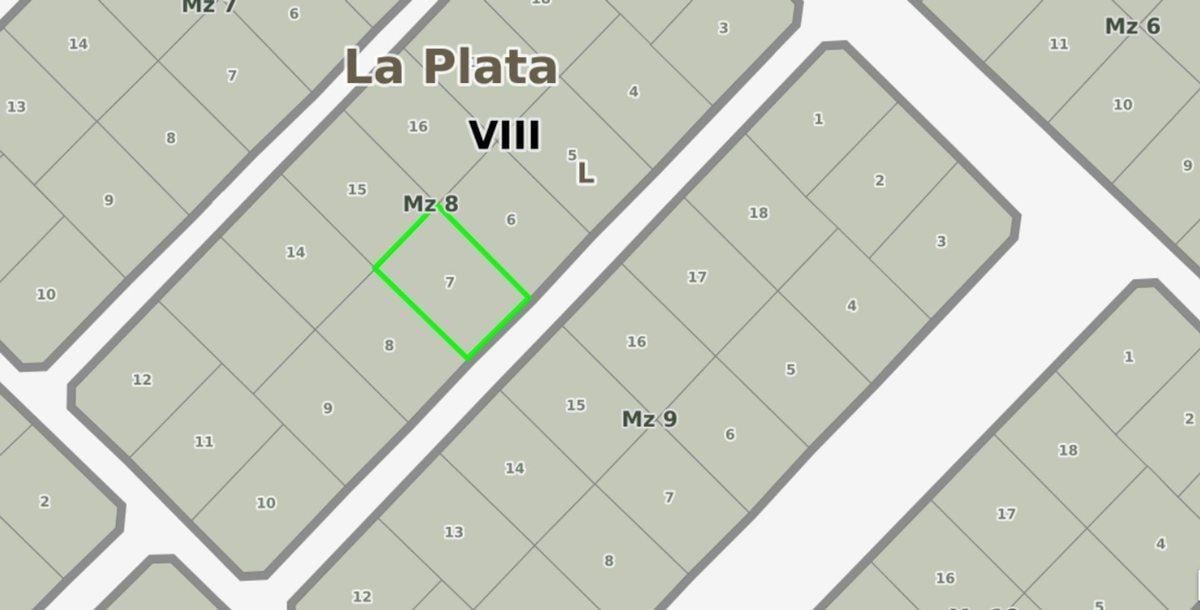 LOTE EN VENTA EN LA PLATA, ESTANCIA CHICA