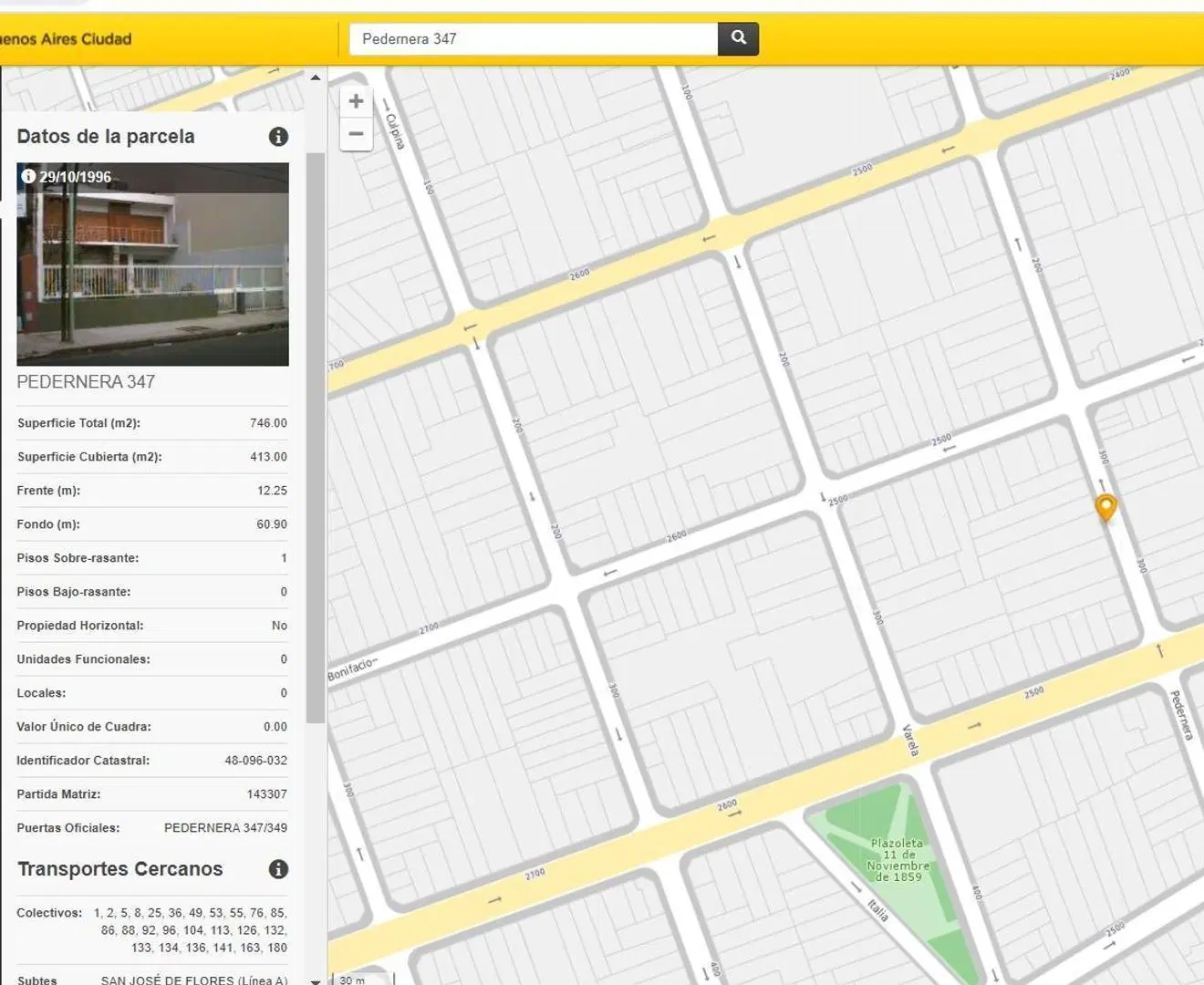 Venta GRAN Lote/terreno Flores - ACEPTAN M2 EN FORMA DE PAGO 7