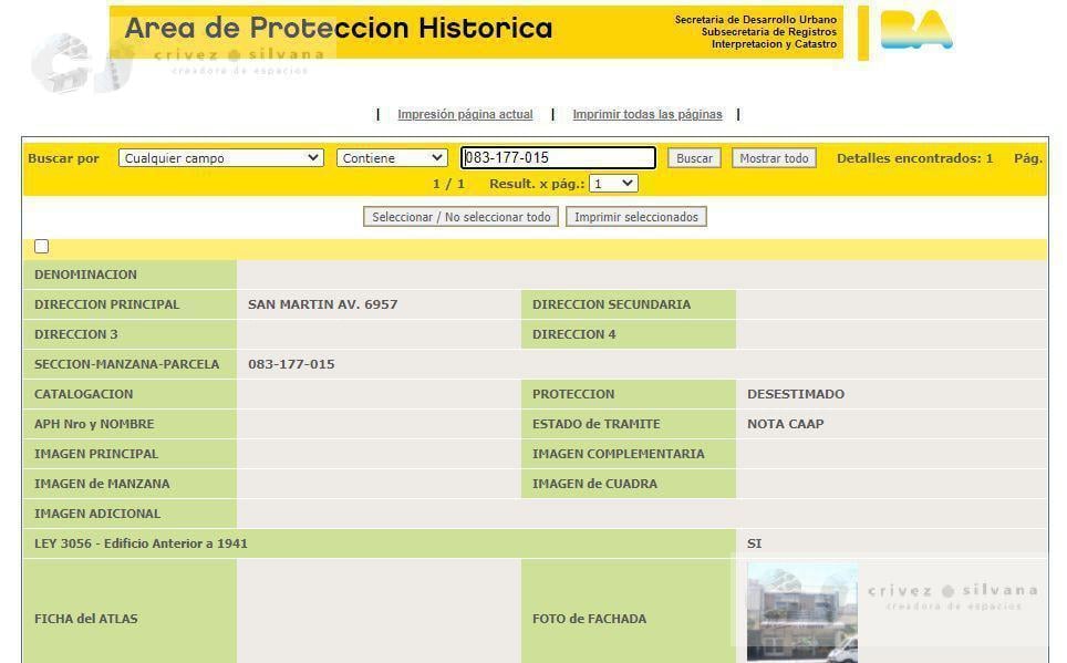 Terreno Lote 292m2 USAM en Villa Devoto