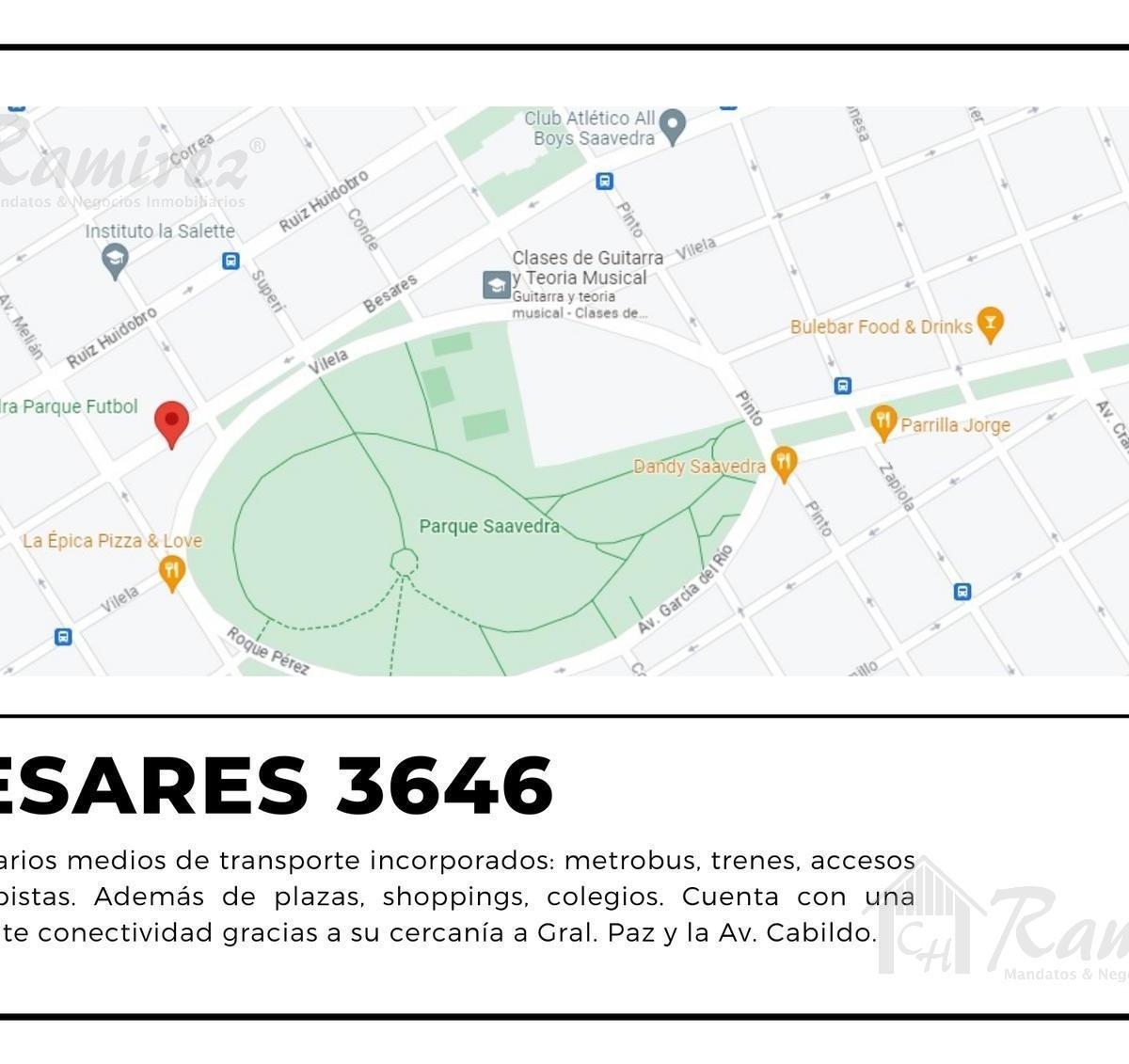 Departamento Venta 2 Ambientes en Saavedra 4