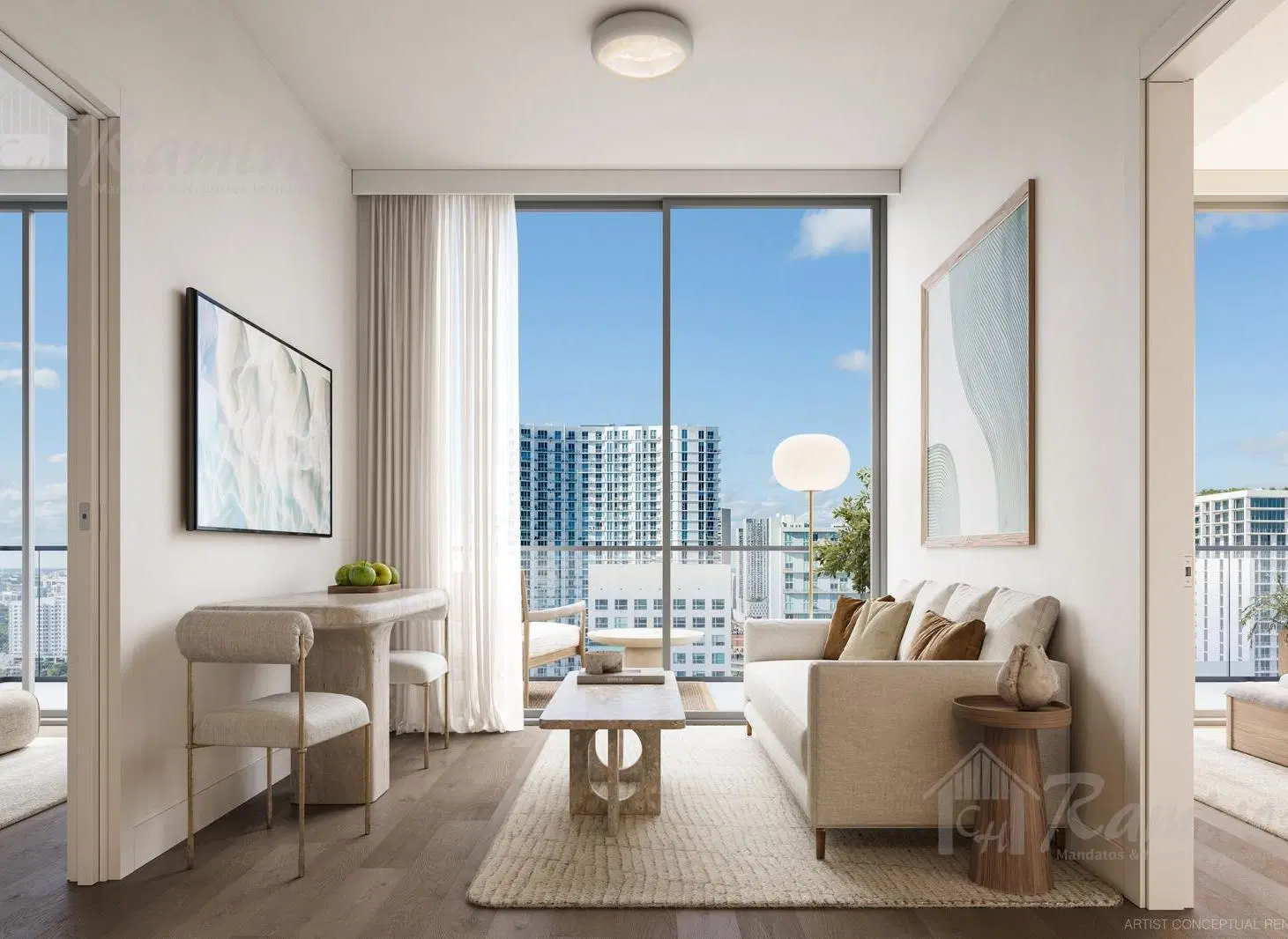Departamento 3 Ambientes Balcón En Venta Pozo - Brickell, Miami 3