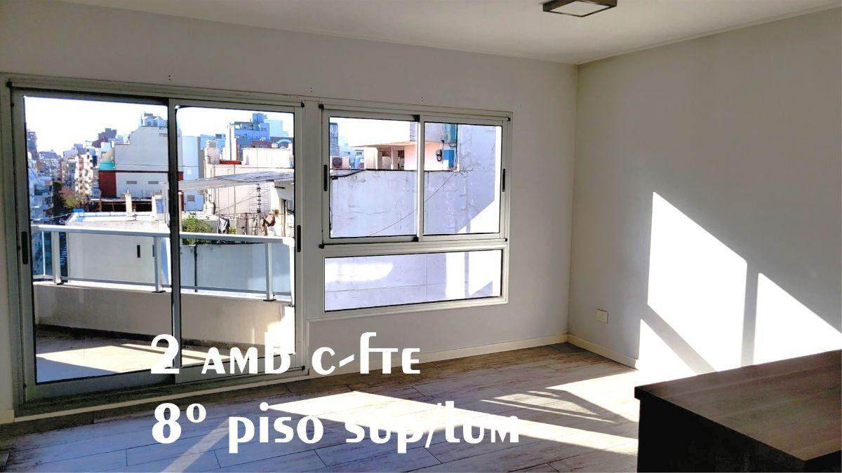 Foto de semipiso 2 amb c/fte bcón 8º piso pil parri, imagen 1