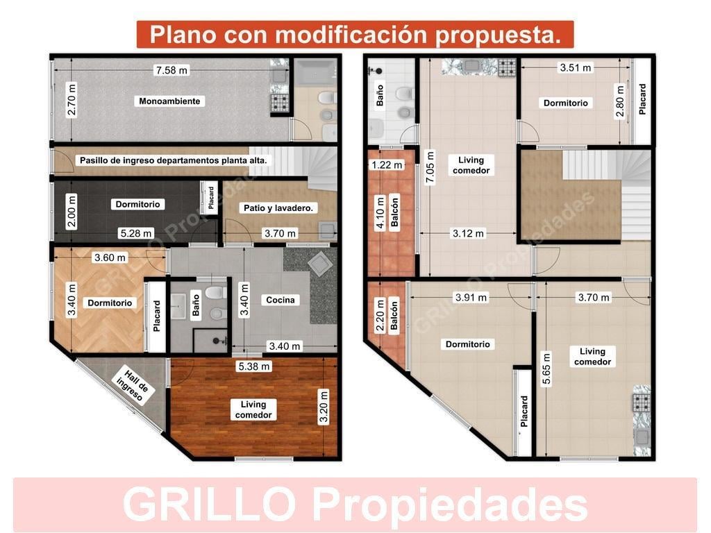 Guardia Nacional 2502. Casa cuatro ambientes en lote propio. 141m2. Cochera.