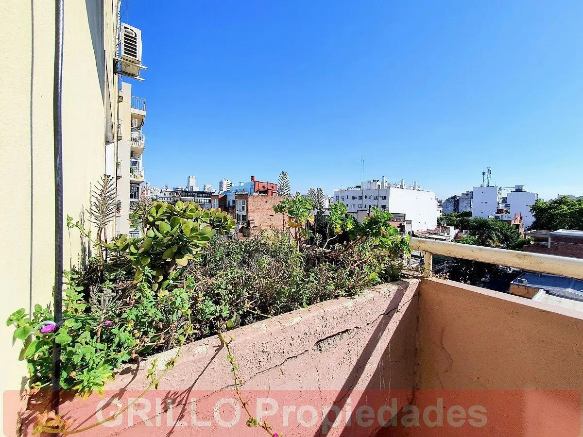Juana Azurduy 1585. Departamento 2 ambientes. Balcón. Lavadero. Vista abierta. 5