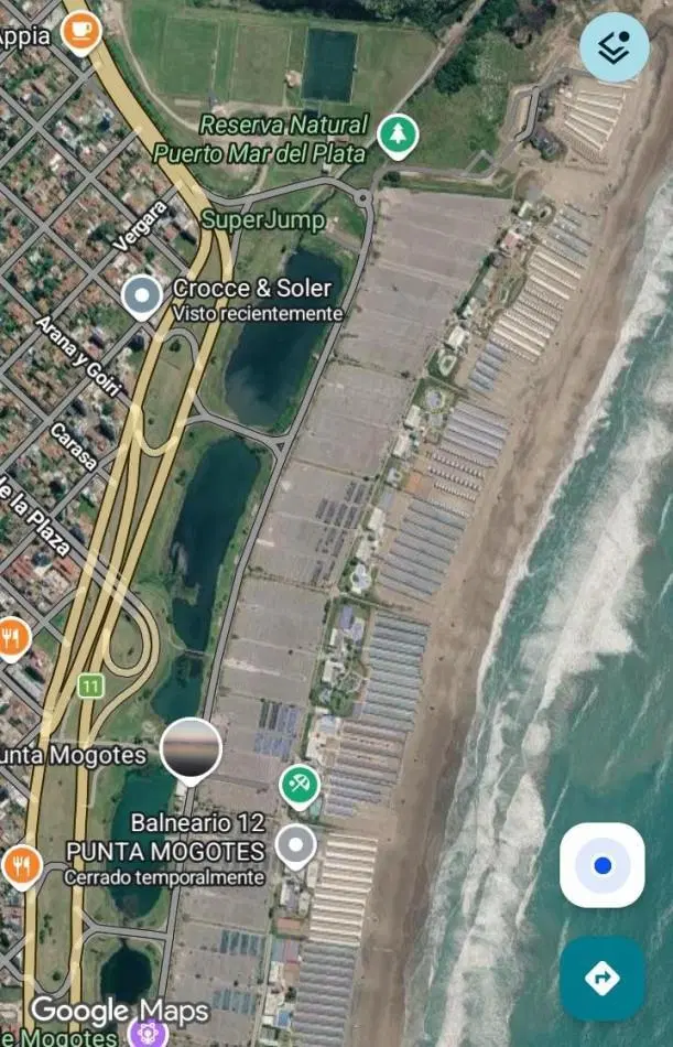 Lote 740m2 Vista al mar Punta Mogotes. Apto 9 pisos 3
