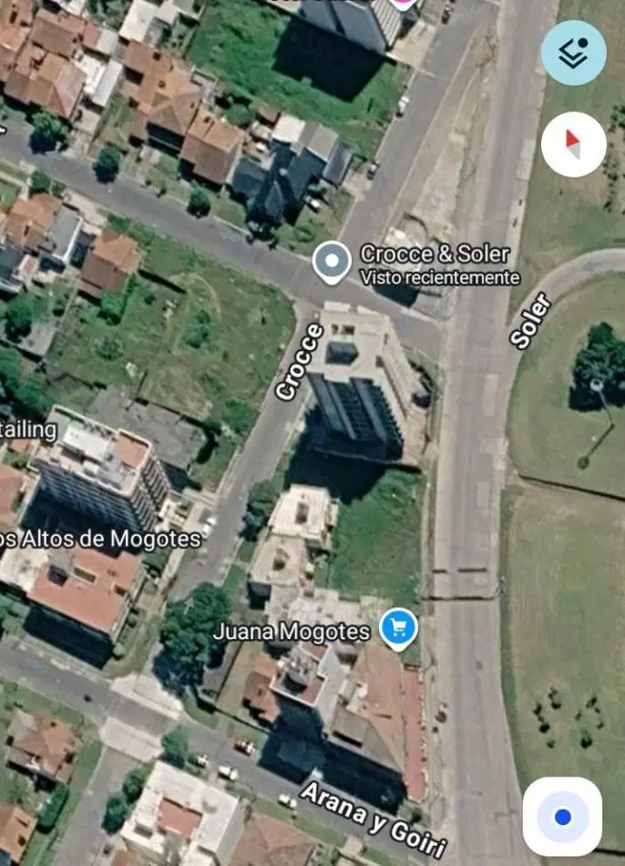 Lote 740m2 Vista al mar Punta Mogotes. Apto 9 pisos 5