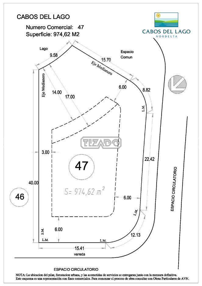 NORDELTA LOTES - Terreno Lote  en Venta ubicado en Cabos del Lago, Nordelta, Tigre