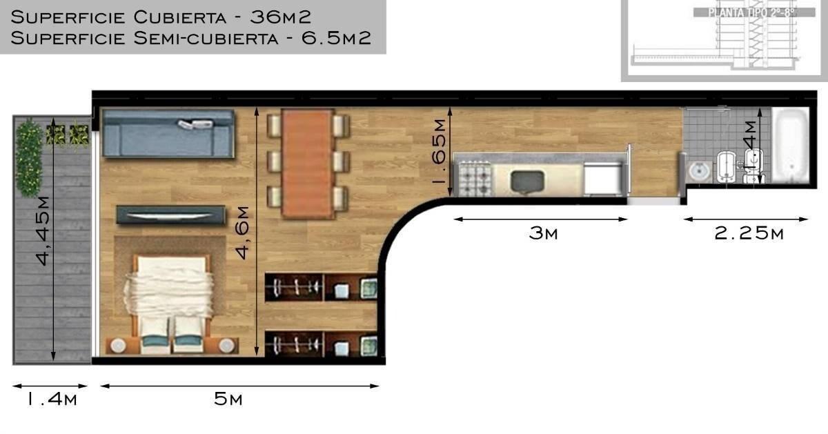 Departamento  en Venta ubicado en Villa Crespo, Capital Federal, Buenos Aires
