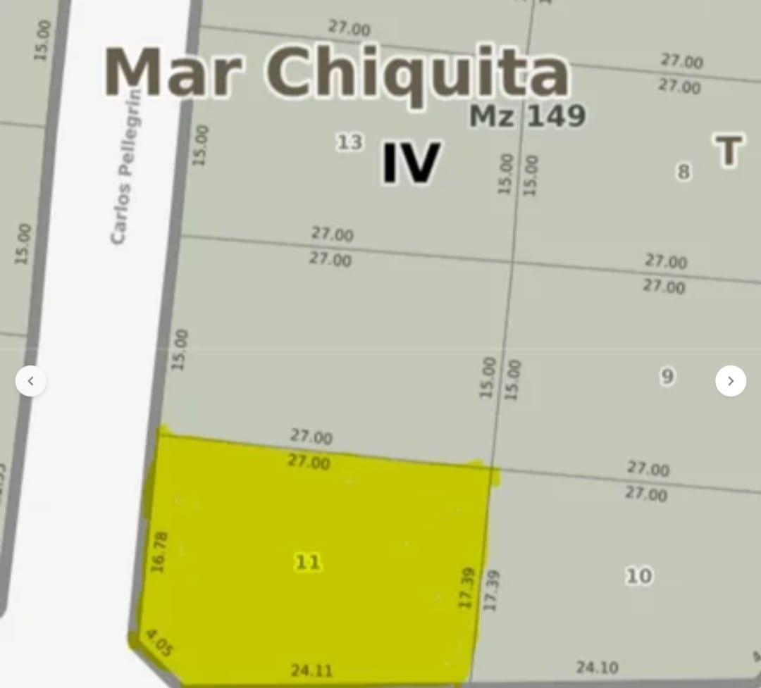 En Venta. Lote de 497 m² en Camet Norte. 3