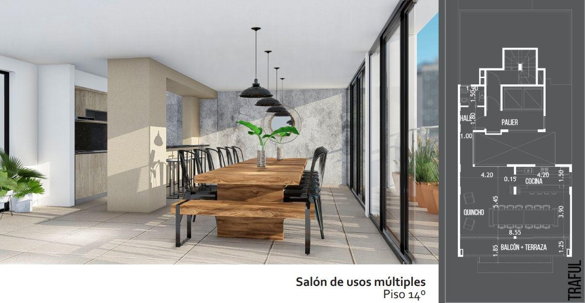 Foto de En venta. Departamento de 2 ambientes en dúplex, con terraza propia, imagen 4